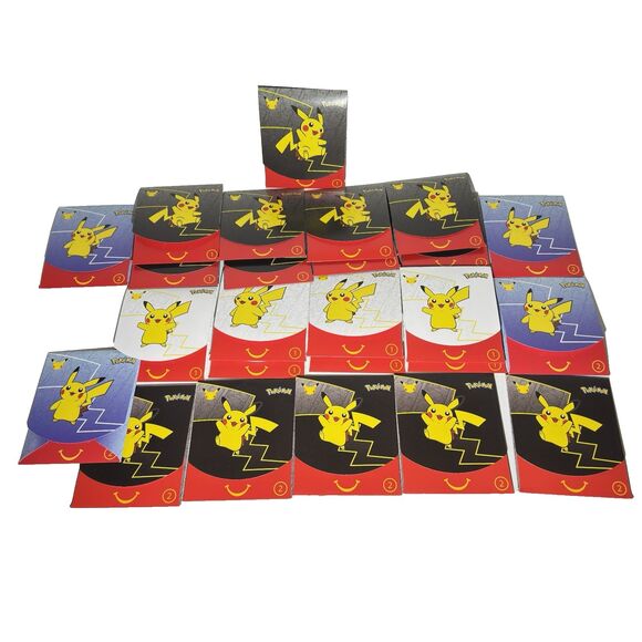 2021 Pokémon 25th Anniversary McDonald’s Promo Cards – 25 Sealed Packs - Picture 2 of 10